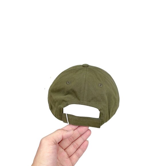 Ganni Military Green Baseball Cap - Picture 5 of 5